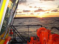 zonsondergang op de RPA16